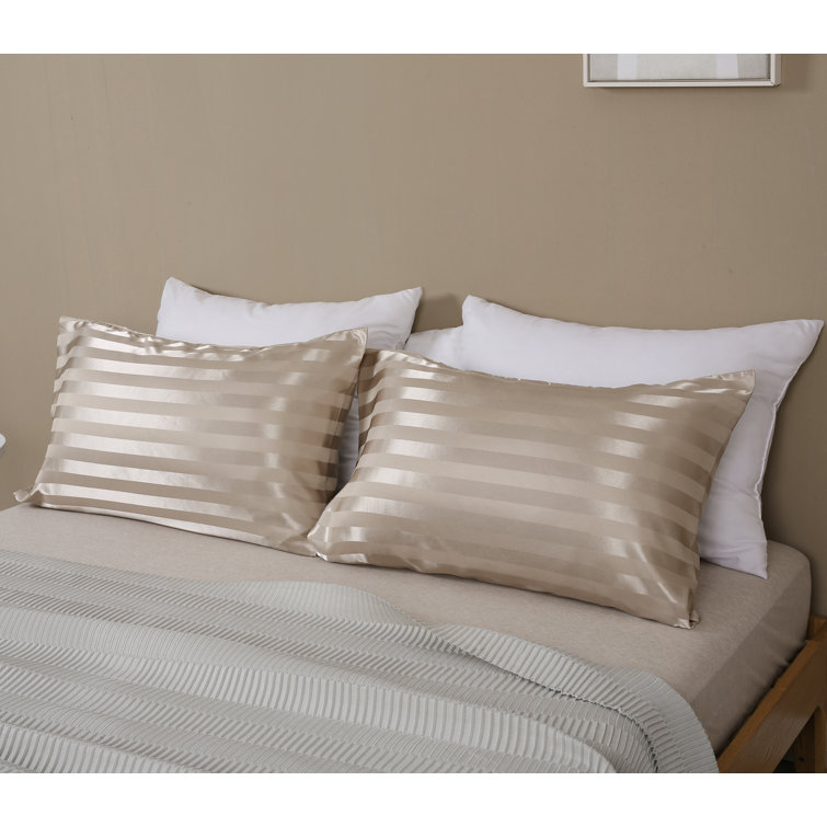 Willa Arlo Interiors Saavedra Microfiber Satin Pillowcase & Reviews